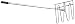 United Sportproducts Germany USG 17305 Gabel für Mistboy