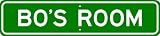BO ROOM SIGN - Personalized Gift Boy or Girl, Aluminum