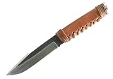 Review Herbertz  / Herbertz Hunting Knife, AISI 420, Leather Handled, Leather Sheath