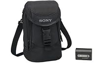 Sony CC-FH50 Camcorder Accessory Kit With Carrying Case & Battery