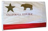 California Republic - 3' x 5' Historic Nylon Flag