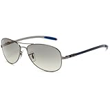 Ray-Ban ORB8301 Aviator Sunglasses,Gunmetal Frame/Grey Gradient Lens,59 mm