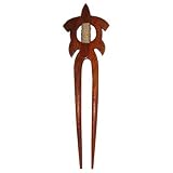 Hawaiian Ocean Sea Turtle Honu Koa Wood Hair Stick
