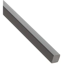 PVC Type 1 Square Bar, Gray