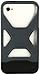 Rokform 370439 Rokbed Fuzion Cover for iPhone 4/4S - 1 Pack - Retail Packaging - Gun Metal