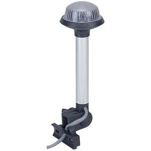 Perko 1607DP0CHR White Marine All-Round Pole Light