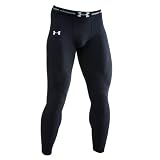 (アンダーアーマー)UNDER ARMOUR UAヒートギアコンプレッションレギングス MCM3429 アスレチック メンズ コンプレッションベースレイヤー BLK MD MCM3429 BLK (BLK/MD)
