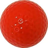 1 Dozen Colored Golf Balls (Red) - Quantity of 4