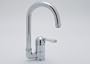 Rohl A3606/6.5LMWSSTN, Rohl Kitchen Faucets, Single Lever C-Spout Country B - Satin Nickel