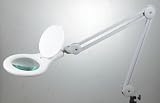 Long Reach, GXOMAG8066-LED (8022), Professional Grade, LED Illuminated Table Clamp Magnifier