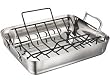 Calphalon LRS1805P Contemporary Stainless Special-Value 16-Inch Roaster with Nonstick Roasting Rack