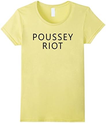 Women's POUSSEY RIOT Large Lemon