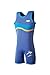 Konfidence Children's Warma Wetsuit - Nautical Wave Blue (2-3 Years)