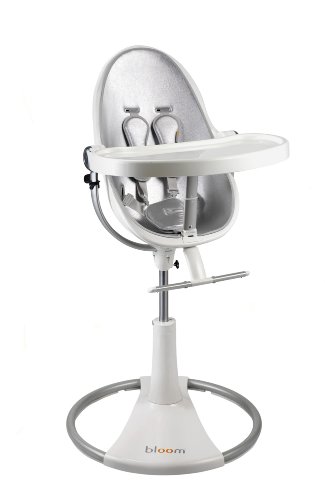 bloom E10505-WLSL - Kunstleder fresco loft white frame, lunar silver