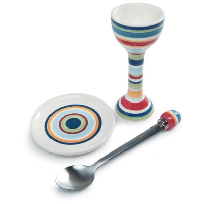 Eierbecher-Set, gestreift Sagaform