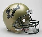 South Florida Bulls College Deluxe Replica Full Size Helmet by Riddell
