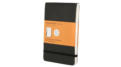 Moleskine Ruled Soft Reporter Notebook Pocket 