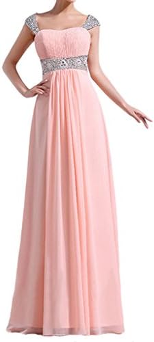Eyekepper Graceful Floor Length Chiffon Bridesmaid Evening Pregnant Dresses