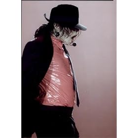 MICHAEL JACKSON GREEN PALLOR IN CONCERT 4X6 PHOTO BM355711