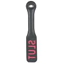 Sport Sheets Bondage Slut Leather Paddle Fun Style Bondage Poducts Unique Sexual Foreplay Enhancement