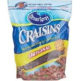 Ocean Spray Craisins, Sweetened Dried Cranberries, 96 Oz(2 of 48 Oz Pack)ts