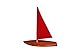 ONLY $7.95 WITH FREE SHIPPING!!! (Applied at Checkout) - T5 Sailboat (Red) - Floating Toy Boat, Model Sailboat, Toy Sailboats that Sail, Toy Sailboats that Float, Toy Sailboat Wood, Wooden