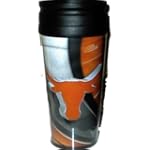 Texas Longhorns Insulated Travel Tumbler Mug 16 oz