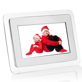 7" Digital Photo Frame with Silver Frame