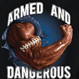 Football - COED 8U YTH ARMED&DANGER FB TEE