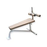 Quality Fitness by Maximus Adjustable Abdominal Crunch Bench Weight Bench