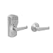 Schlage FE575 PLY 626 ELA Plymouth Keypad Entry with Auto-Lock and Elan Levers, Brushed Chrome