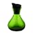 Typhoon Emerald Flask Glass Drizzler with Silicone Stopper