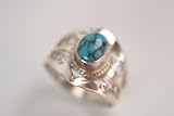 ターコイズ インディアンジュエリーリング 16号
