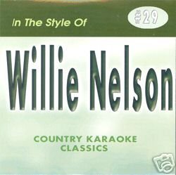 WILLIE NELSON Country Karaoke Classics CDG Music CD