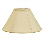 Shantung Soft Coolie Empire Shade Size: 16, Color: White