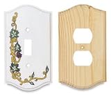 Wooden Switch and Outlet Wall Plates - Light Switch Plate