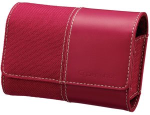 Sony LCS-TWF/R Soft Carrying Case for Sony T300, T70, T2, W300, W170, W150, W130, W120, S780, and S750 Digital Cameras (Red)