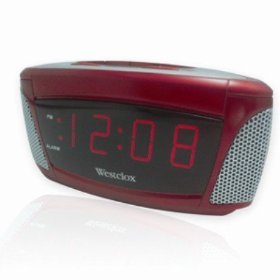 WESTCLOX RED SPEAKER GRI