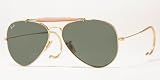 RAY BAN 3030 OUTDOORSMAN L0216 GOLD AVIATOR SUNGLASSES by 