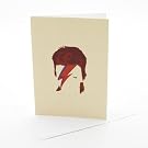 Ziggy Stardust Greeting Card