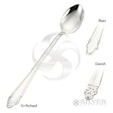 Sterling Plain Long Handle Feeding Spoon
