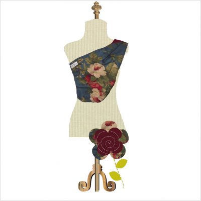 Picture of Chic Papoose Classic Kathleen Baby Carrier 010KathleenREG (Baby Carriers)