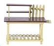 Dollhouse Miniature Garden Workbench