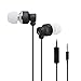 Earphones, NOOTPRODUCTS NOOTBUDS ND-001 Premium Earbuds with Noise Isolating and Mic Stereo Headphone Earphone Made for iPhone, iPod, iPad, Android Smartphone, MP3 Players