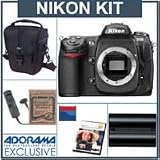 Nikon D300 DX Digital D-SLR Camera U.S.A.KIT, with 2GB CF Memory Card, Spare EN-EL3e Lithium-Ion Battery, Lowepro Holster-Style Case, Mack 3 Year Extended Warranty, Digital Remote Release, Nikon Understanding Digital Photography with Nikon SLRs DVD