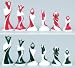 Art Deco Chess Set, King:3-1/2' - Chess Chessmen