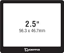 Giottos Professional Glass LCD Screen Protector, for Casio V8, Nikon CoolPix P2, CoolPix P50, CoolPix P5100, Olympus E3, E510, Stylus 740, Stylus 1000, FE180, FE200, FE230, Pentax K10D, Optio M3O, 12 Layers of Multi-Coatings Each Side.