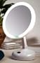 Floxite Fl-10jh 10x Incandescent Lighted Vanity Mirror, Pearl
