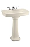 IMAGE OF Kohler K-2347-8-47 Bancroft Pedestal Lavatory with Centers for 8