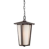 Quoizel FW1911WT Fenwick 1-Light Outdoor Hanging Post Lantern, Western Bronze by Quoizel [並行輸入品]